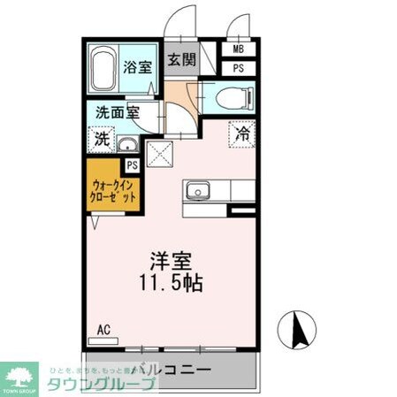 サンプレジールの物件間取画像